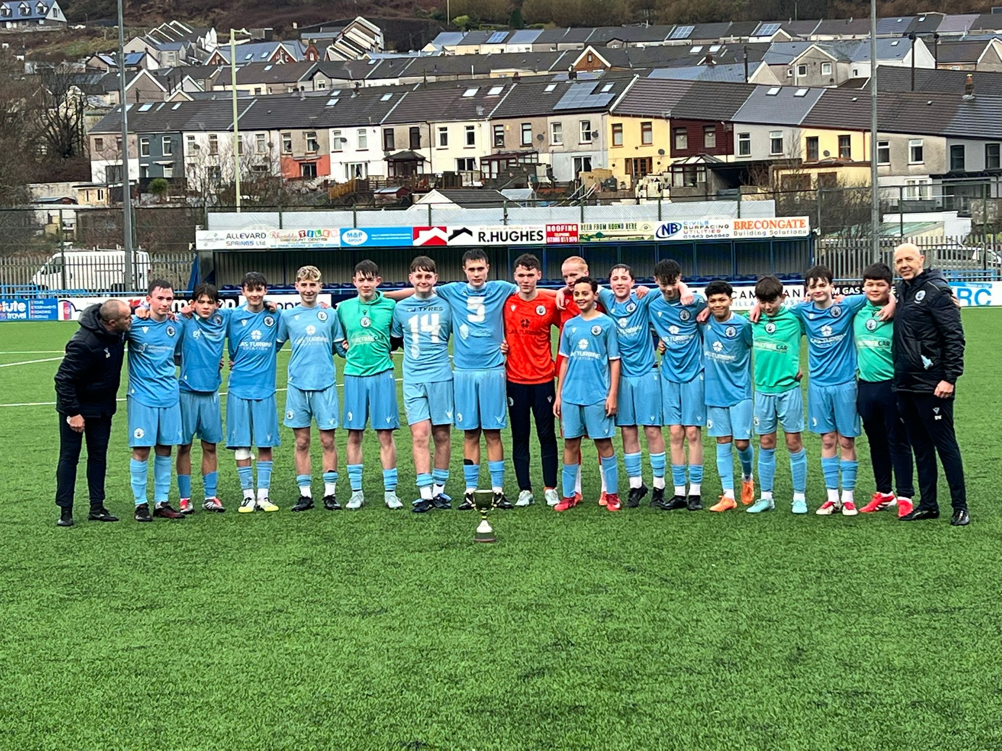 Cambrian United U14s Crowned South Academy League Champions