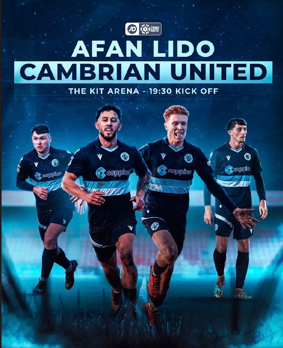 JD Cymru South Away Days Afan Lido Away