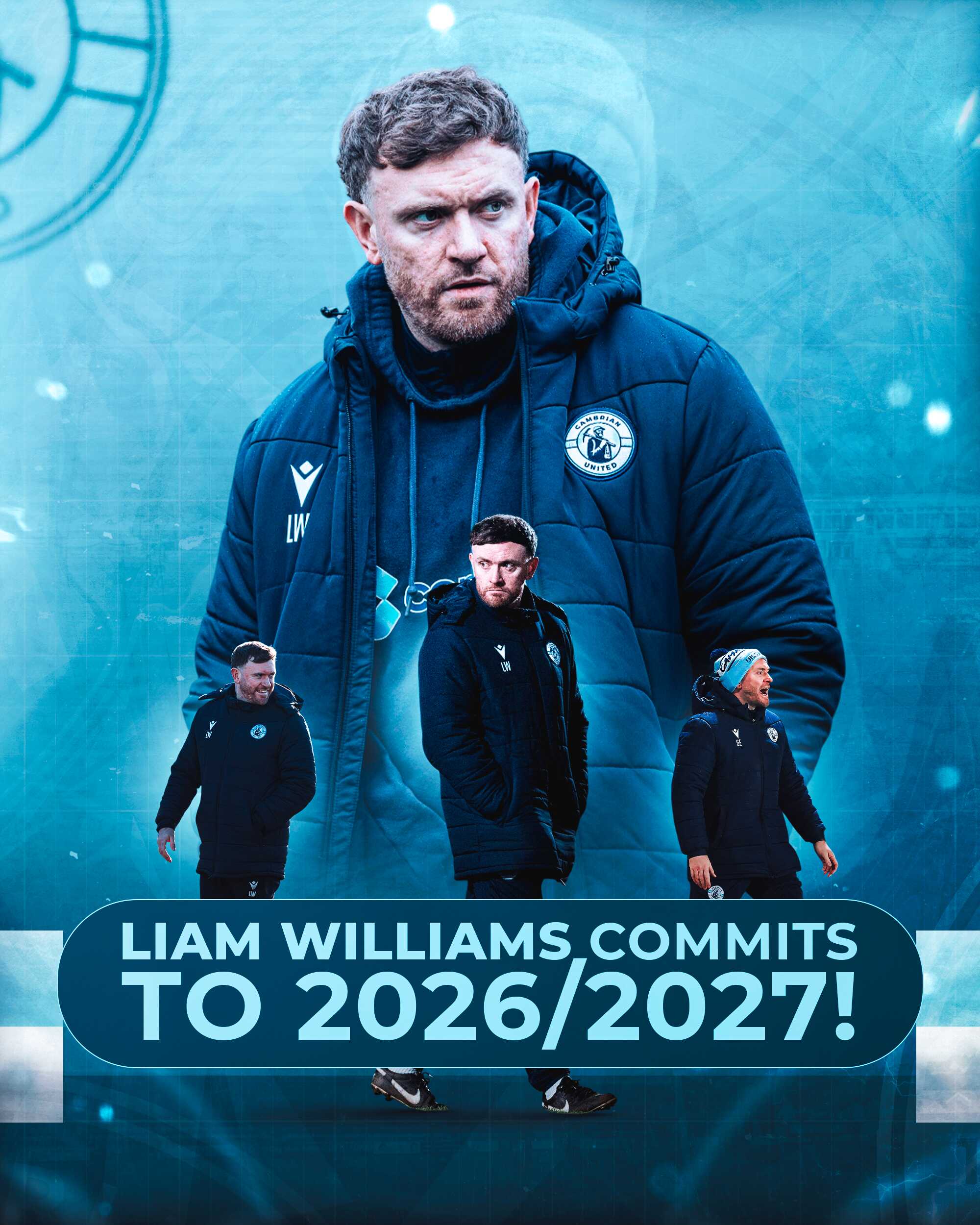 Liam Williams Commits to Cambrian United for 2026/27 Season