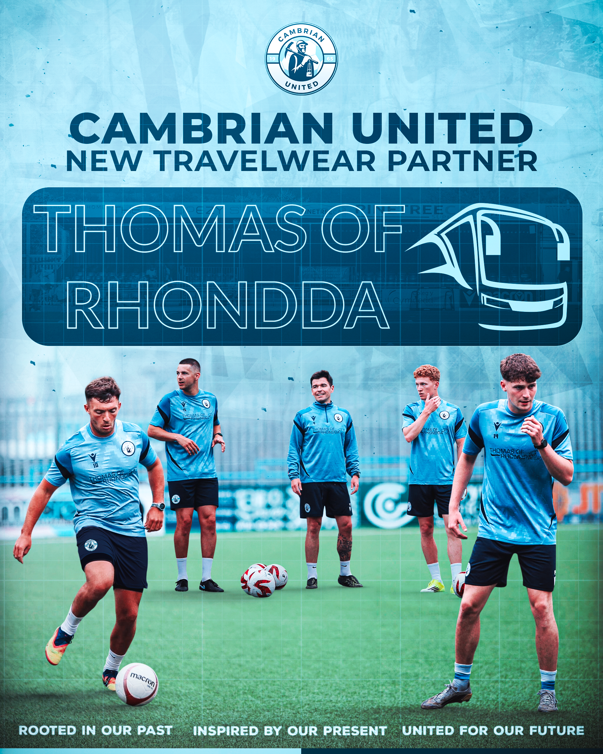 Thomas of Rhondda Continue as Cambrian United Travelwear Partner